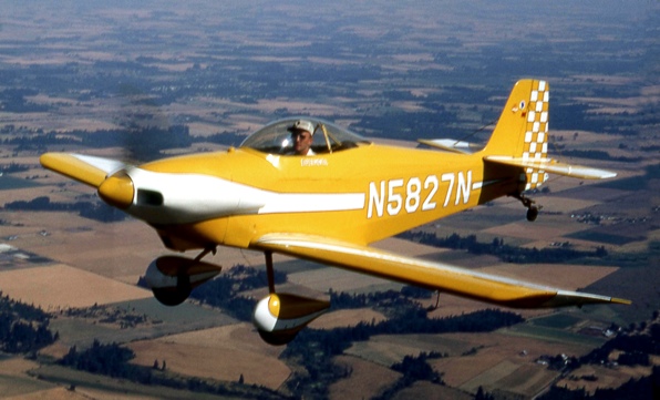 RV-1 in flight